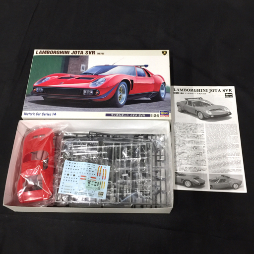 ハセガワ 1:24 ランボルギーニ ミウラ P400 SV イオタ SVR プラモデル