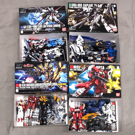 バンダイ HG 1:144 ガンダムリヴランスヘブン 他 ジムⅢビームマスター 等 ガンプラセット